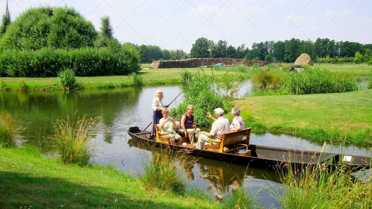 Janischs Fewo Im Spreewald, Terrasse, Grosser Garten Und Blick Inklusive Unterspreewald Buitenkant foto